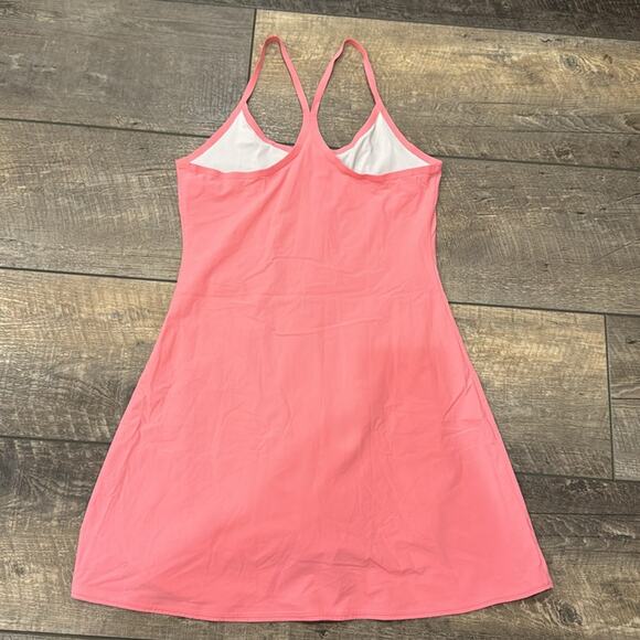 Outdoor Voices Women's The Exercise Dress Pink Punch Size S - Picture 3 of 8
